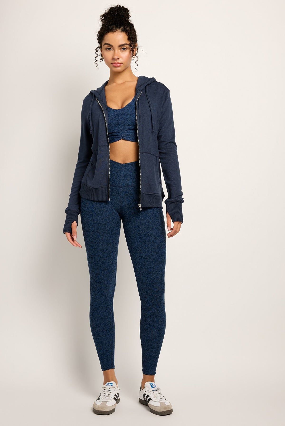 Mariner Midnight $|& Interval Hacci Zip Hoodie - UGC On Fig