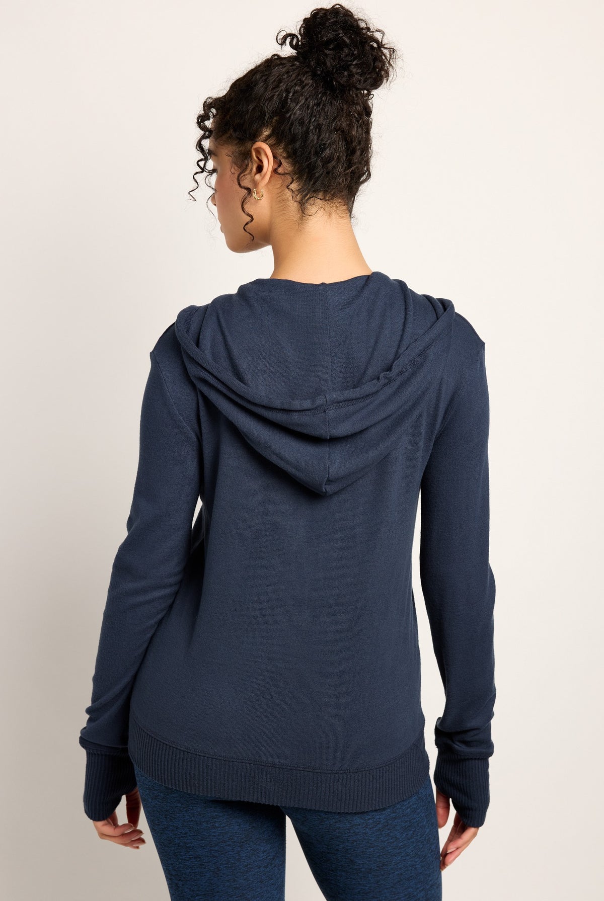 Mariner Midnight $|& Interval Hacci Zip Hoodie - SOF Back