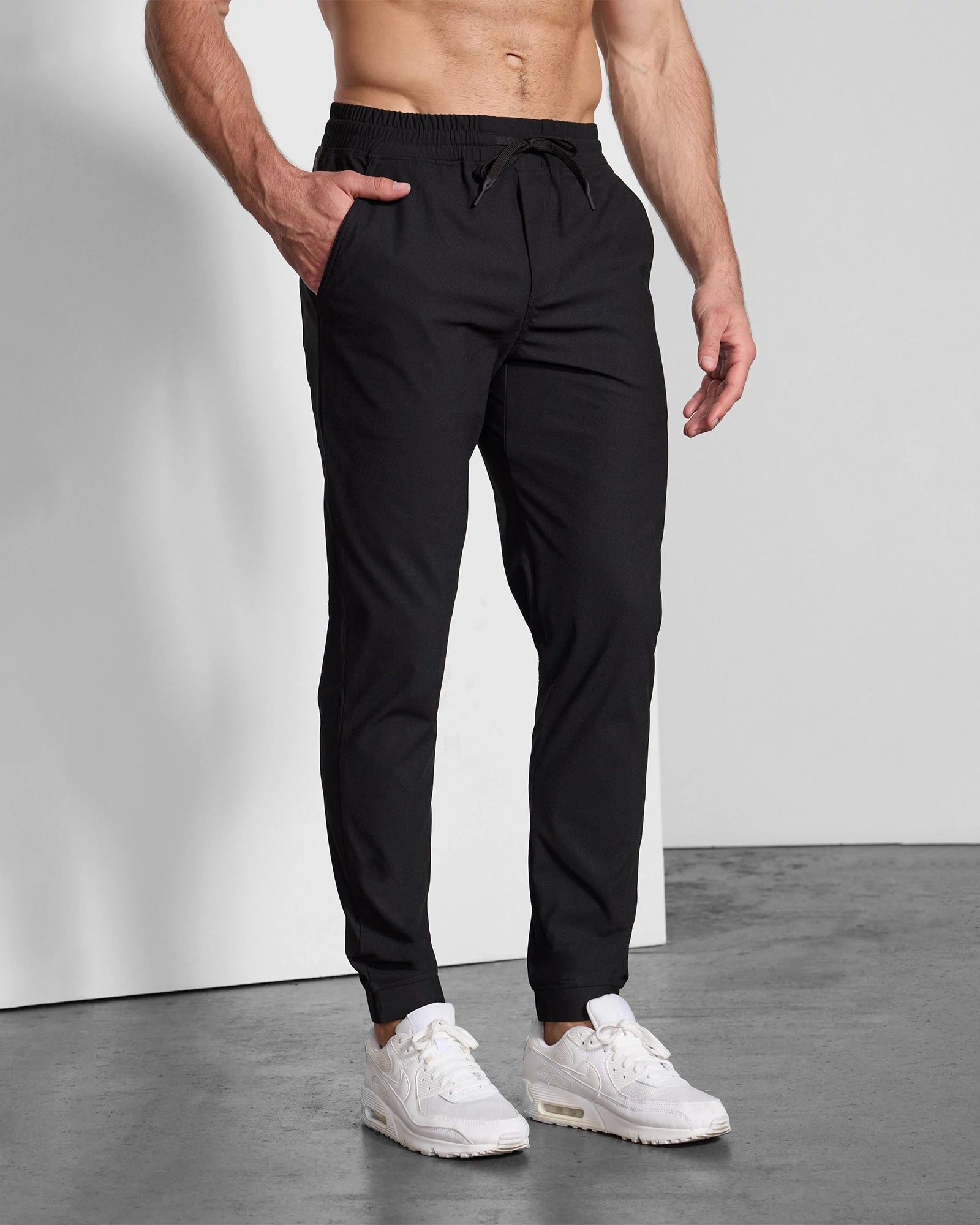 Black $|& MPG Sport Limitless Jogger - VOF Detail