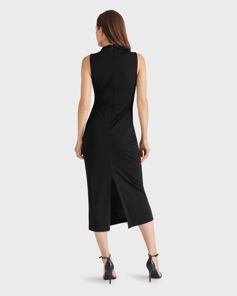 Black $|& Steve Madden Mo Midi Dress - Hanger Side