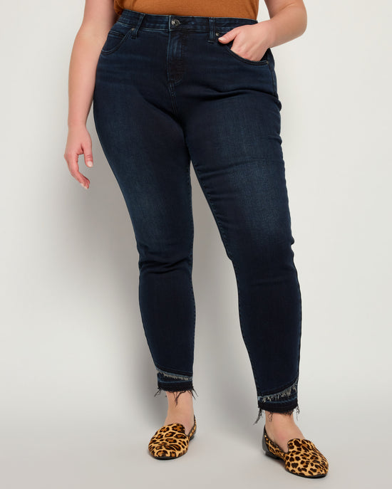 Bastille Blue $|& Jag Jeans Cecilia Skinny Jean - SOF Front