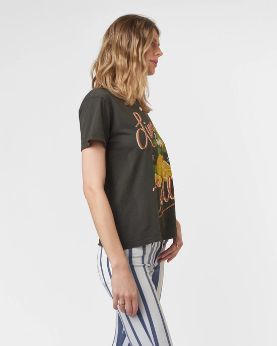 Vintage Black $|& Project Social T Limoncello Tee - Hanger Front