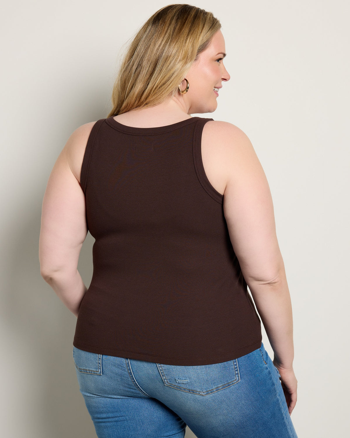 Coffee Bean $|& Thread & Supply Clarkson Tank - SOF Back