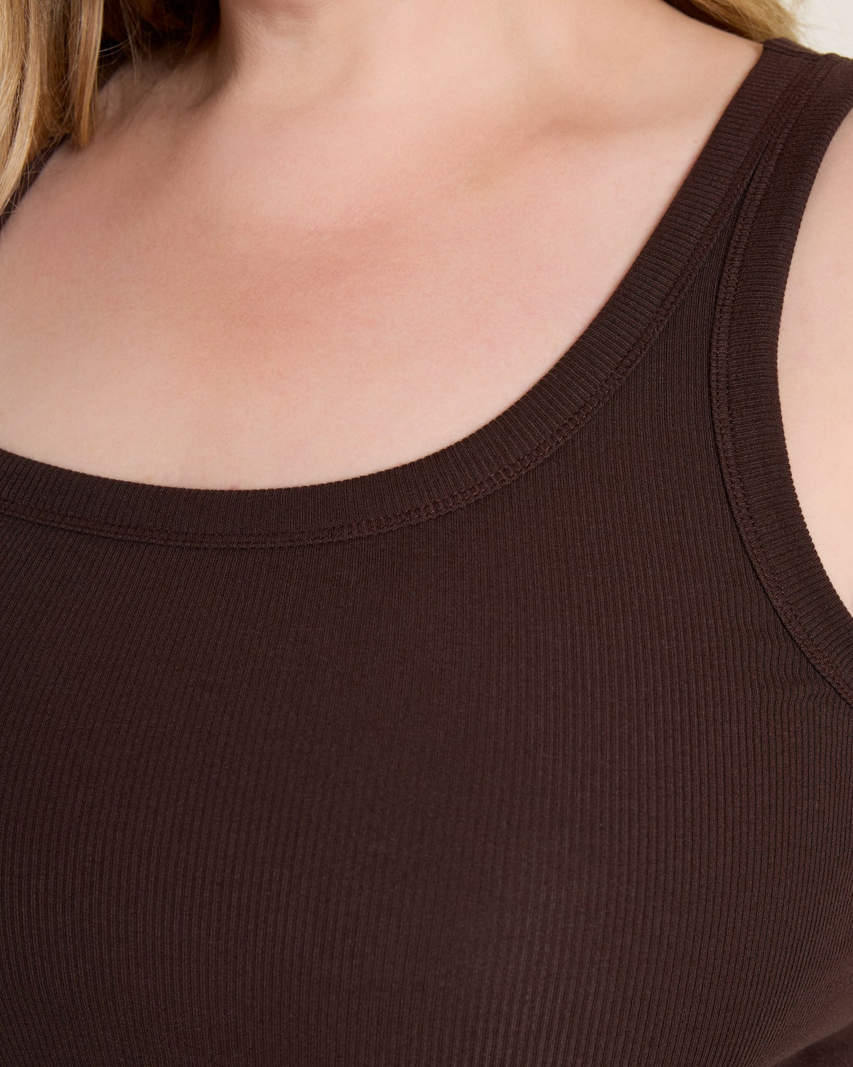 Coffee Bean $|& Thread & Supply Clarkson Tank - SOF Full Front