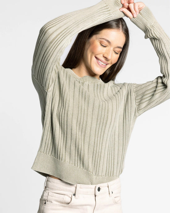 Desert Sage $|& Thread & Supply Lucille Sweater - Hanger Back