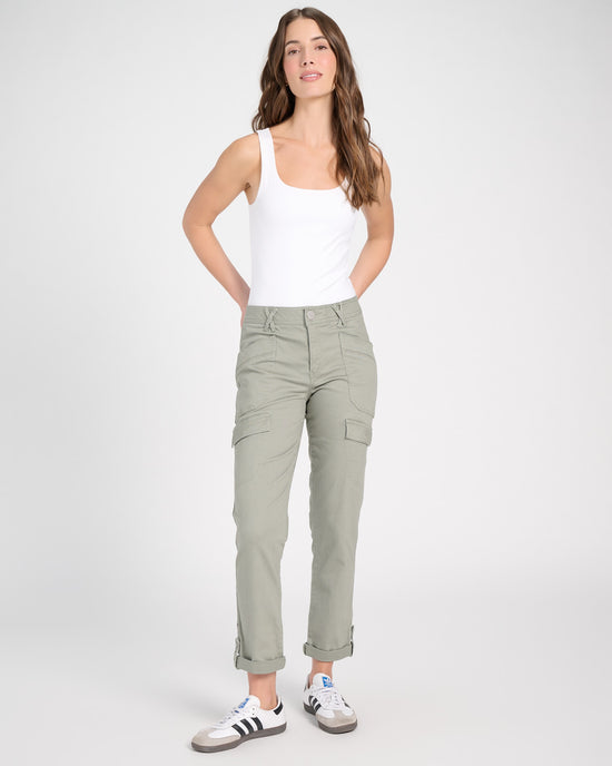 Deep Seagrass $|& Democracy Absolution Cuffed Utility Pant - UGC On Fig