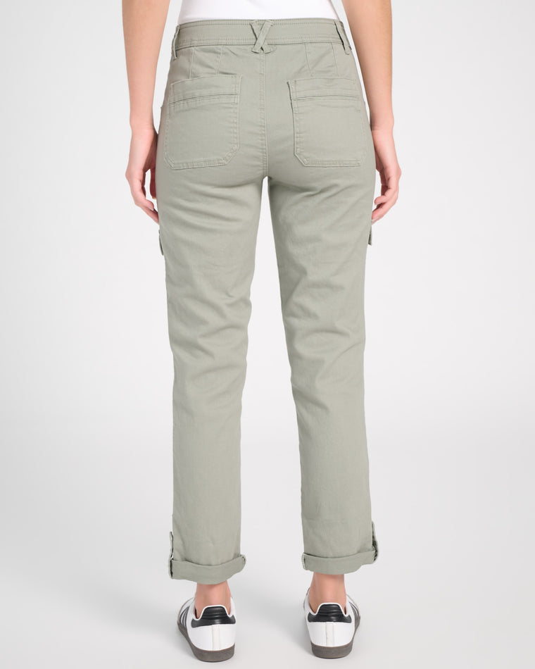 Deep Seagrass $|& Democracy Absolution Cuffed Utility Pant - SOF Back