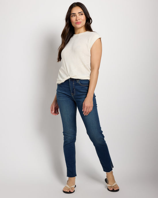 Dark Wash Blue $|& Vigoss Ace Skinny Jeans - UGC On Fig