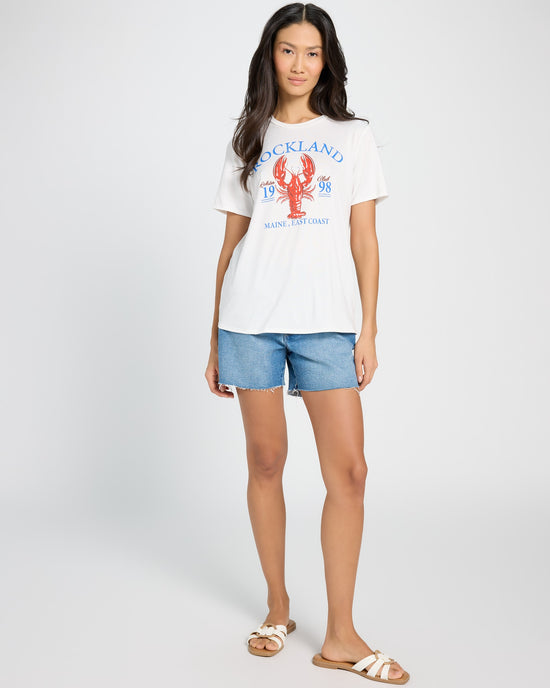 Ivory $|& Polagram Rockland Maine Tee - UGC On Fig