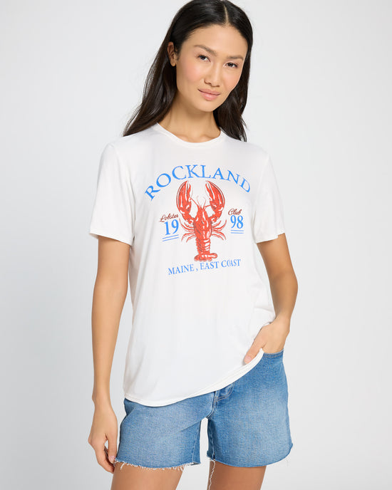 Ivory $|& Polagram Rockland Maine Tee - SOF Front