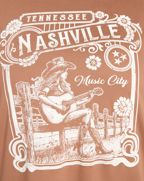 Brown $|& Polagram Nashville Tee - SOF Full Front