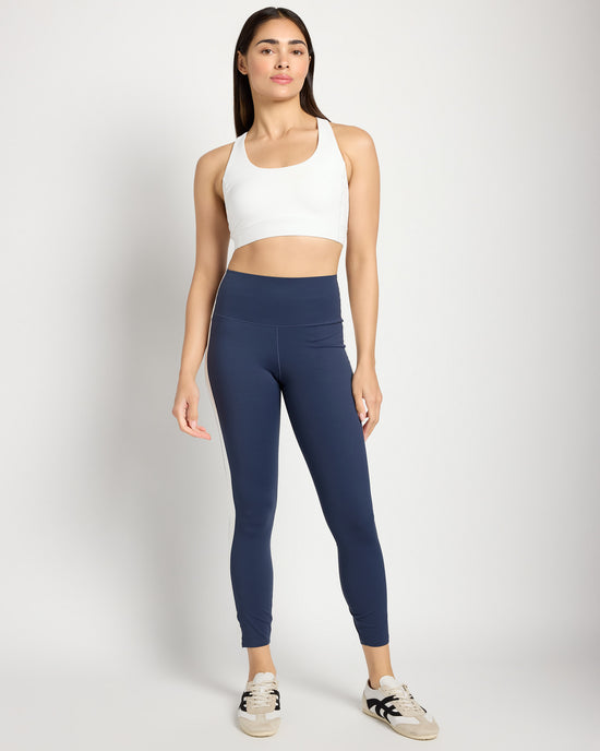 Navy Blue $|& Rhone Revive Colorblock 7/8 Legging - UGC On Fig