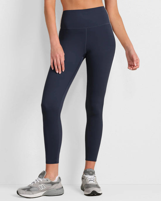 Navy Blue $|& Rhone Revive Colorblock 7/8 Legging - VOF Detail