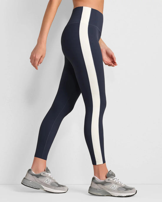 Navy Blue $|& Rhone Revive Colorblock 7/8 Legging - Hanger Front