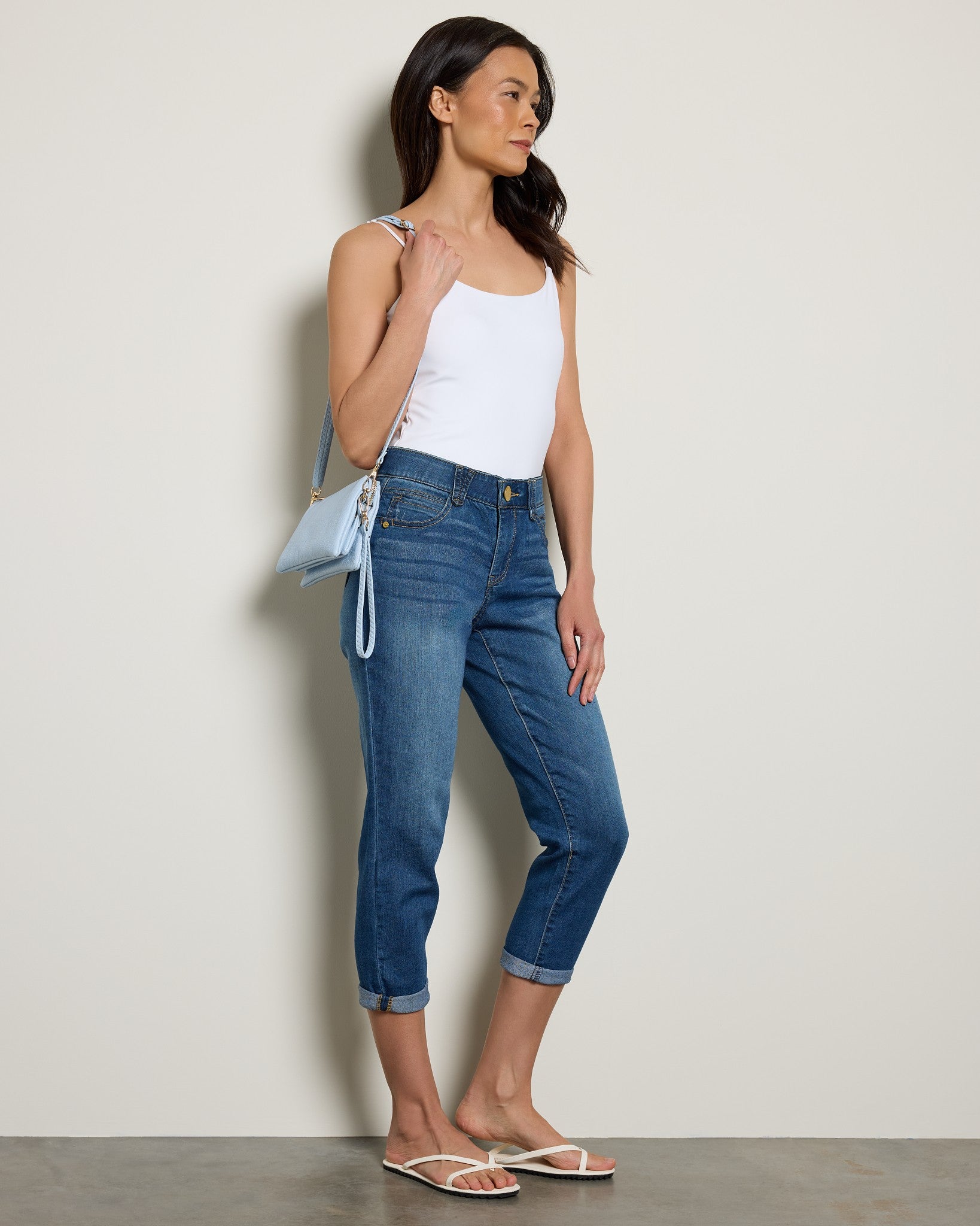 Baby Blue $|& Jen & Co. Riley Crossbody/Wristlet - UGC On Fig