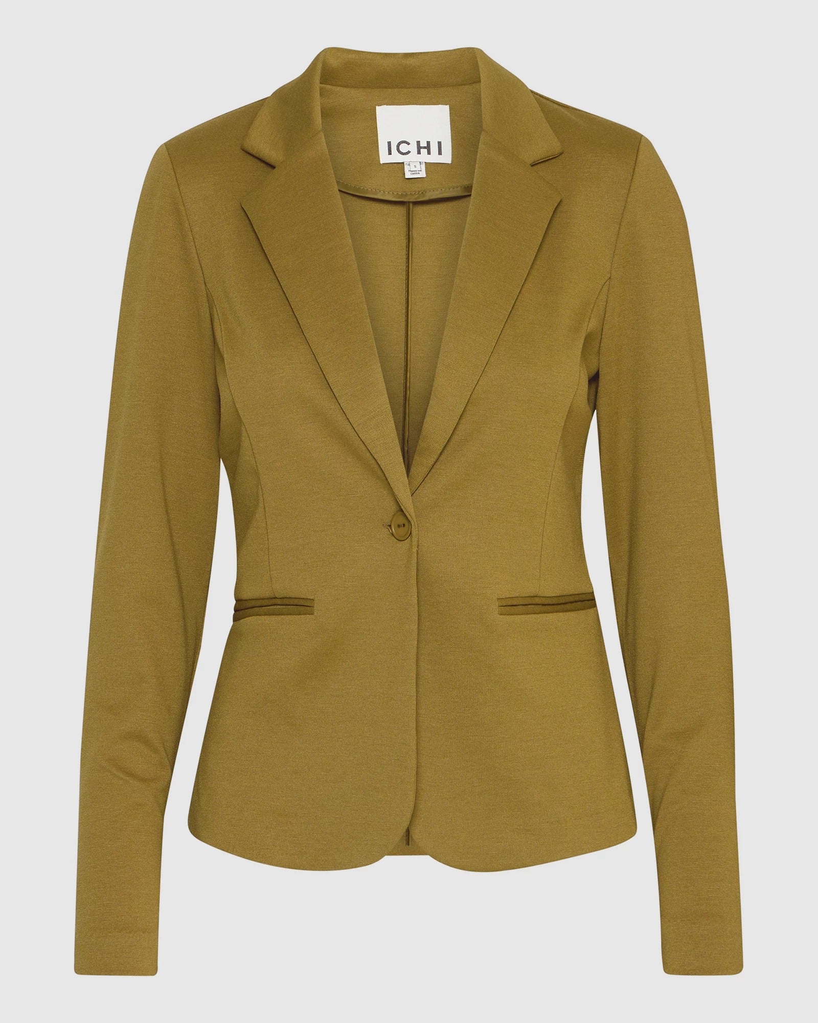Lizard $|& ICHI Kate Knit Blazer - VOF Detail