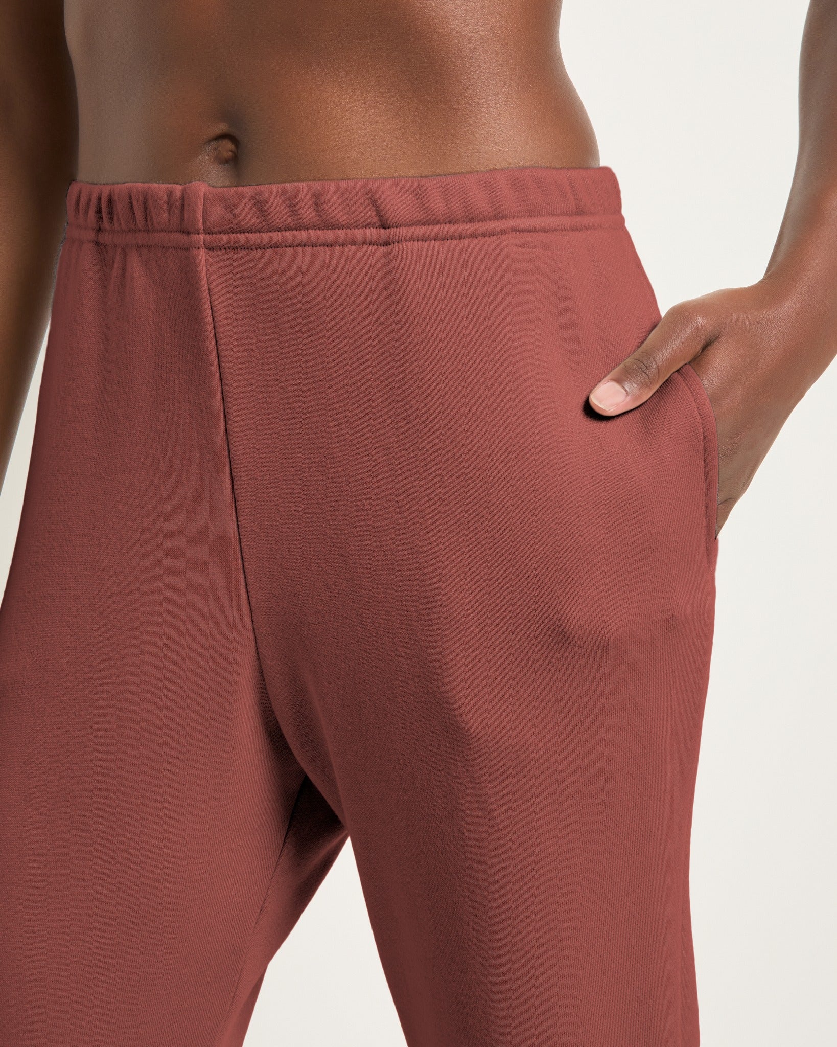Mahogany $|& Interval Venture Sweatpants - SOF Full Front