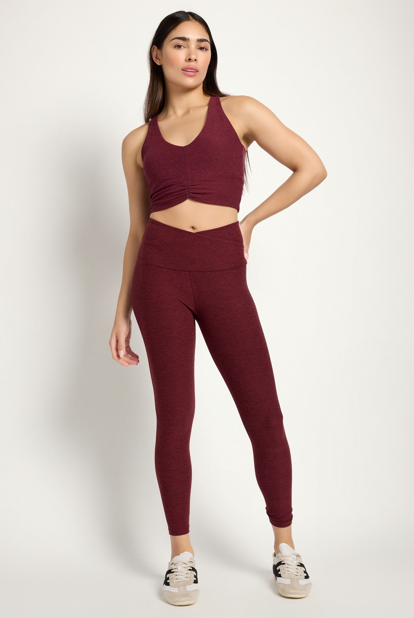 Red Wine $|& Interval FlowHeather Sculpt Enchant Bra - UGC On Fig