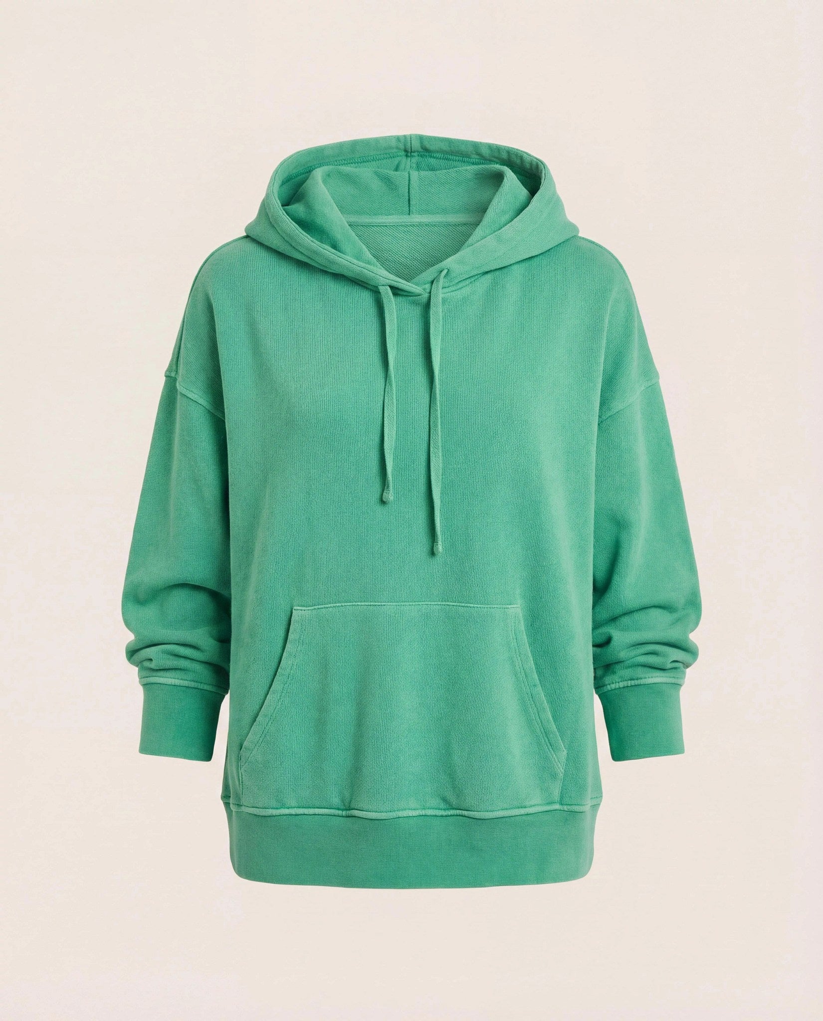 Washed Turf Green $|& Interval Club Level Hoodie - Hanger Detail