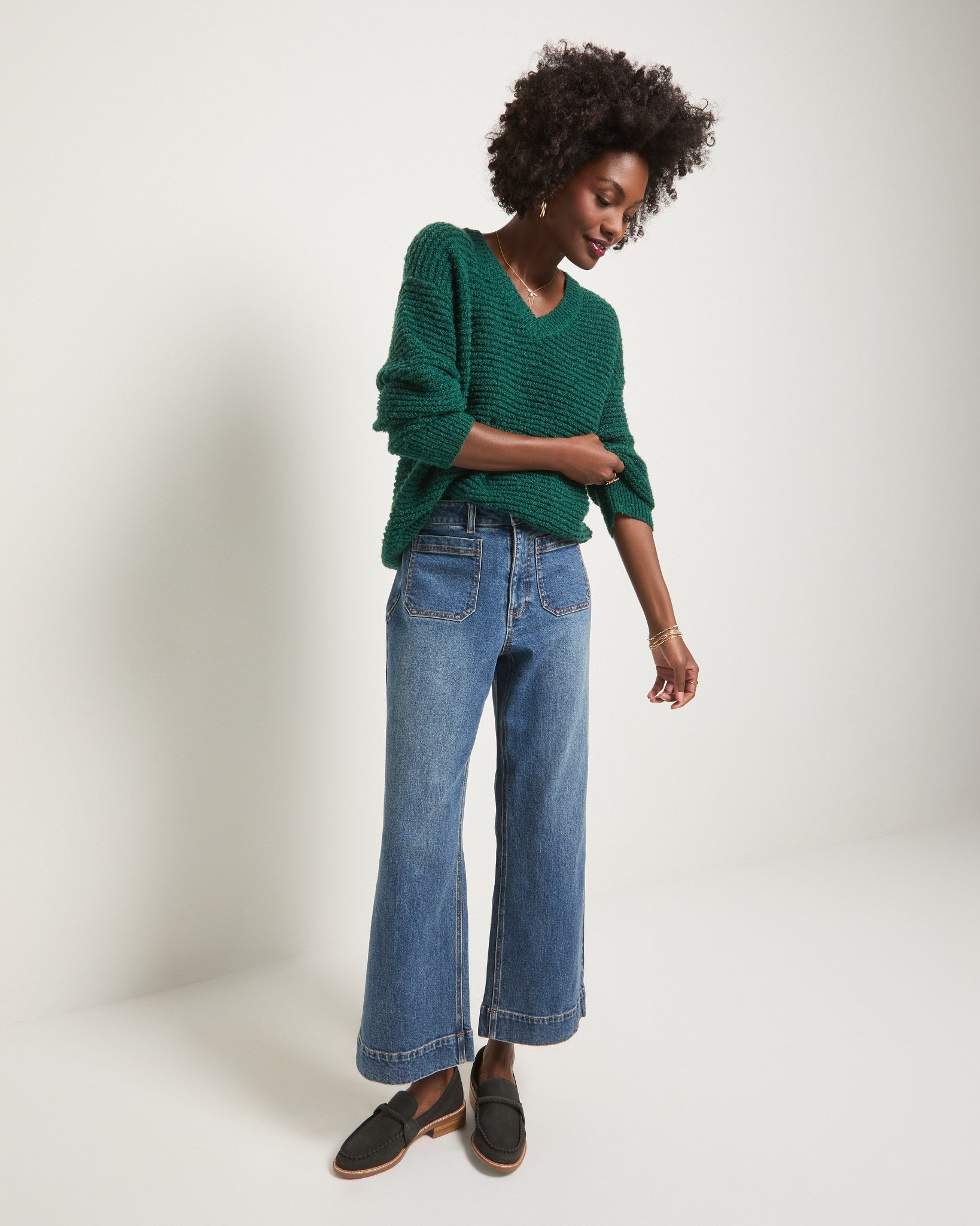 Light Pinecrest $|& SEAS Redwood Retreat Sweater - UGC On Fig