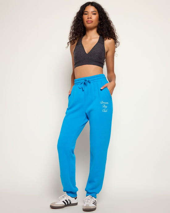 Electric Sky $|& Interval Dream Big Club Graphic Jogger - UGC On Fig