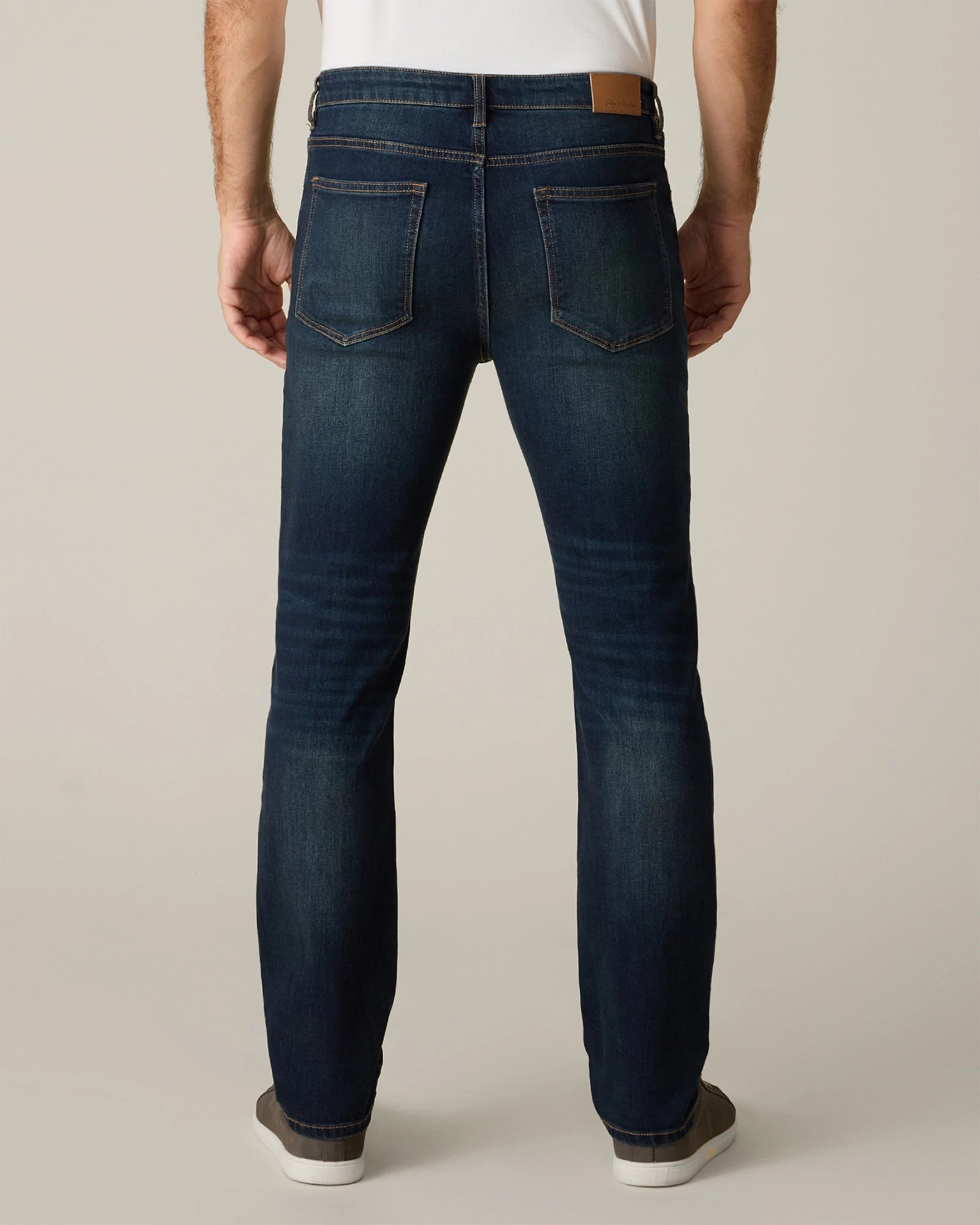 Dark Wash $|& Flag & Anthem Jonesville Nashville Straight Cooling Jean - SOF Front