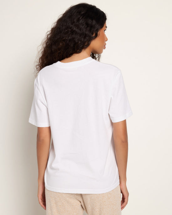 White $|& SEAS Dreamer Graphic Tee - SOF Back