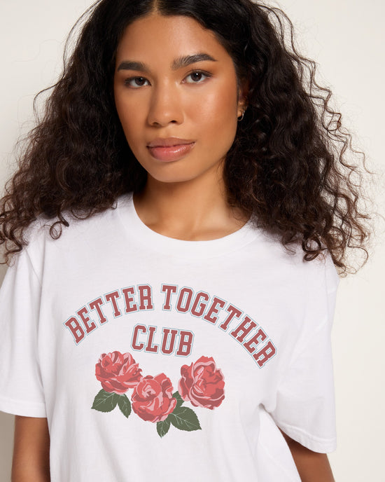 White $|& SEAS Dreamer Graphic Tee - SOF Full Front