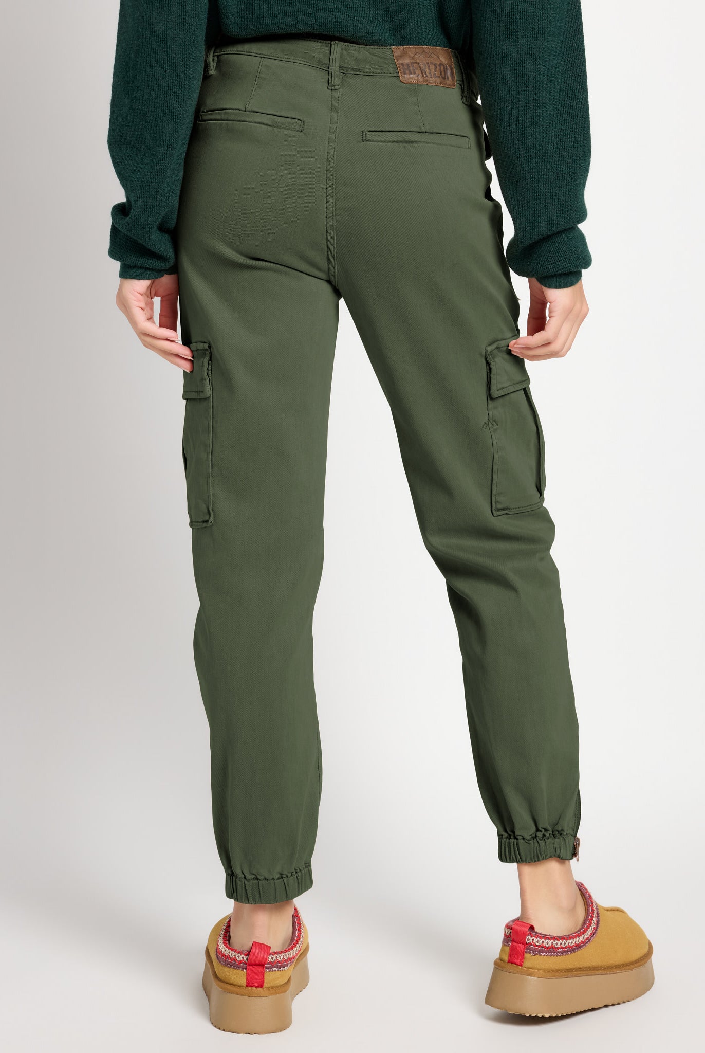 Olive Branch $|& Herizon Niki Cargo Pant - SOF Back