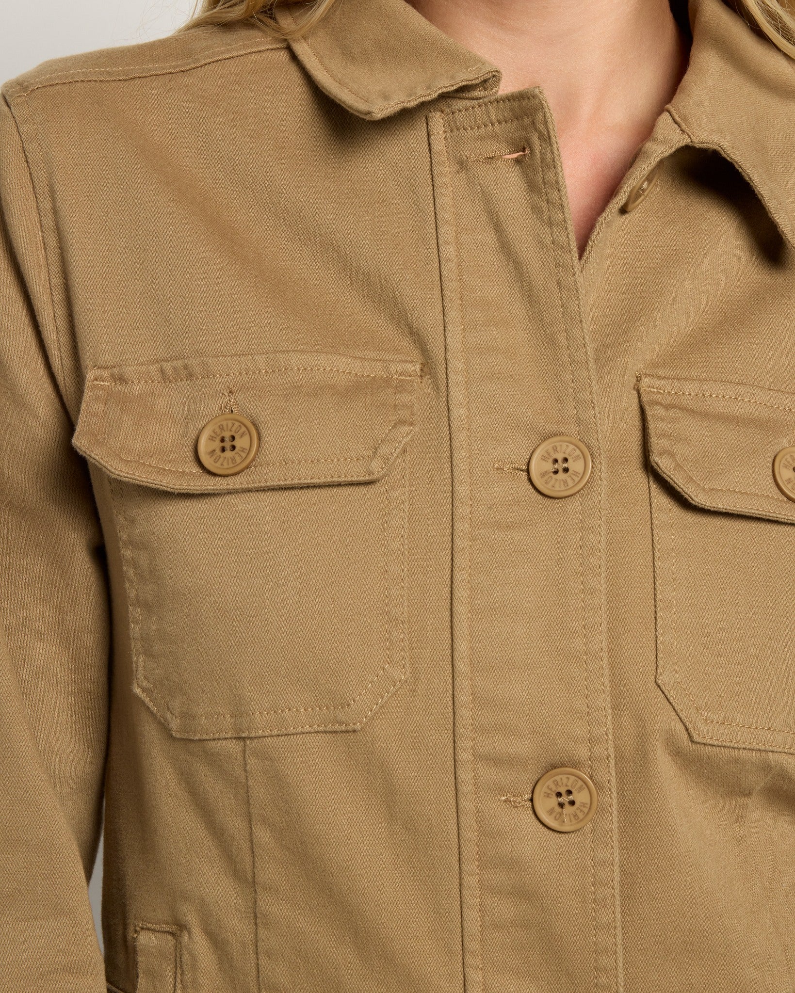 Coriander $|& Herizon Field Utility Jacket - SOF Full Front