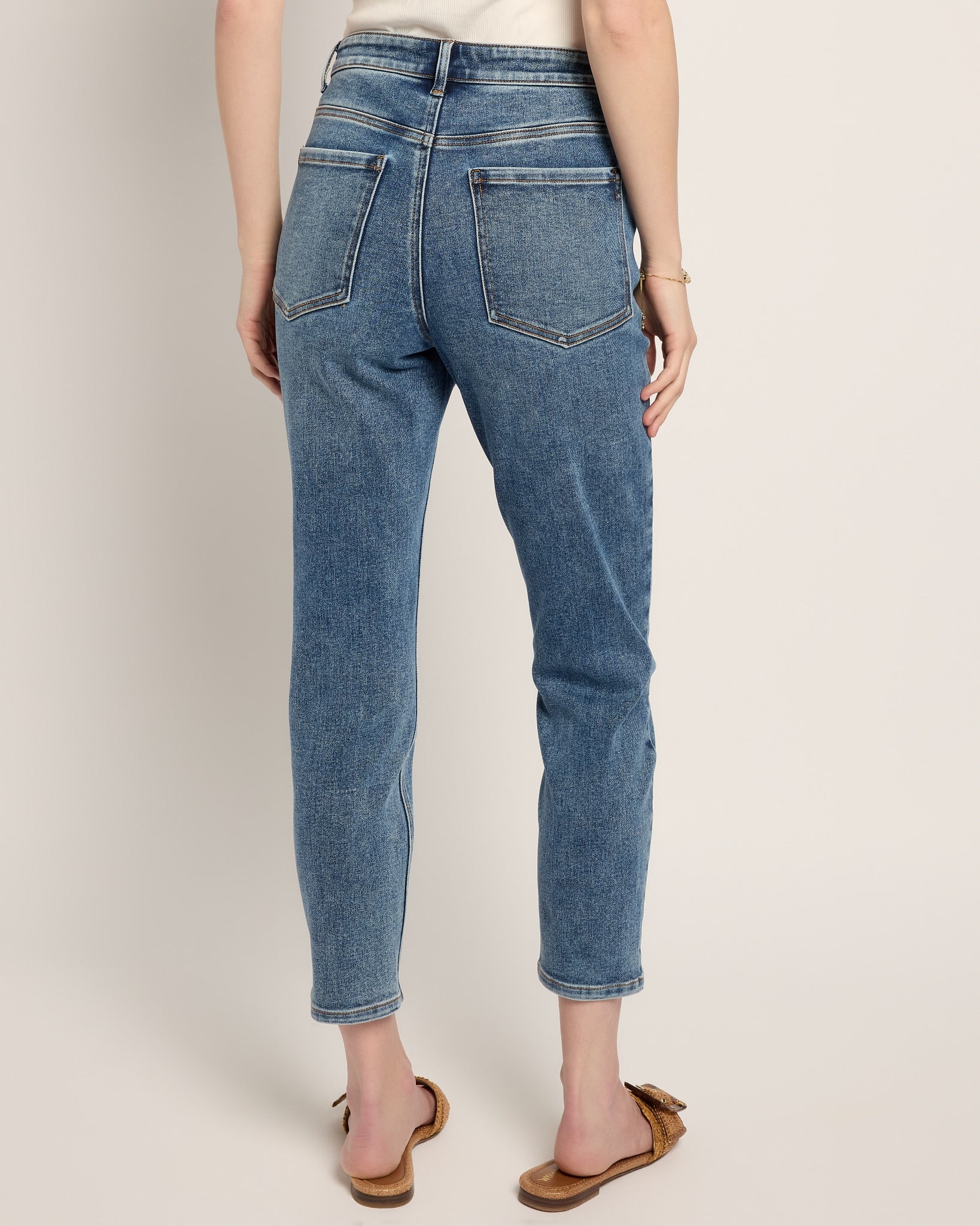 Storm $|& SEAS River Exposed Button Fly Skinny Jean - SOF Back