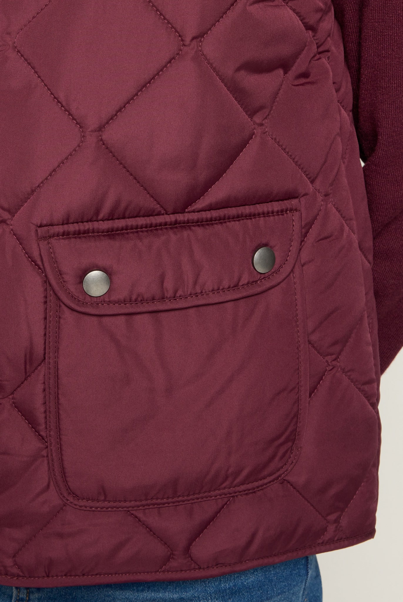 Elderberry $|& Herizon Stargazer Quilted Vest - SOF Full Front