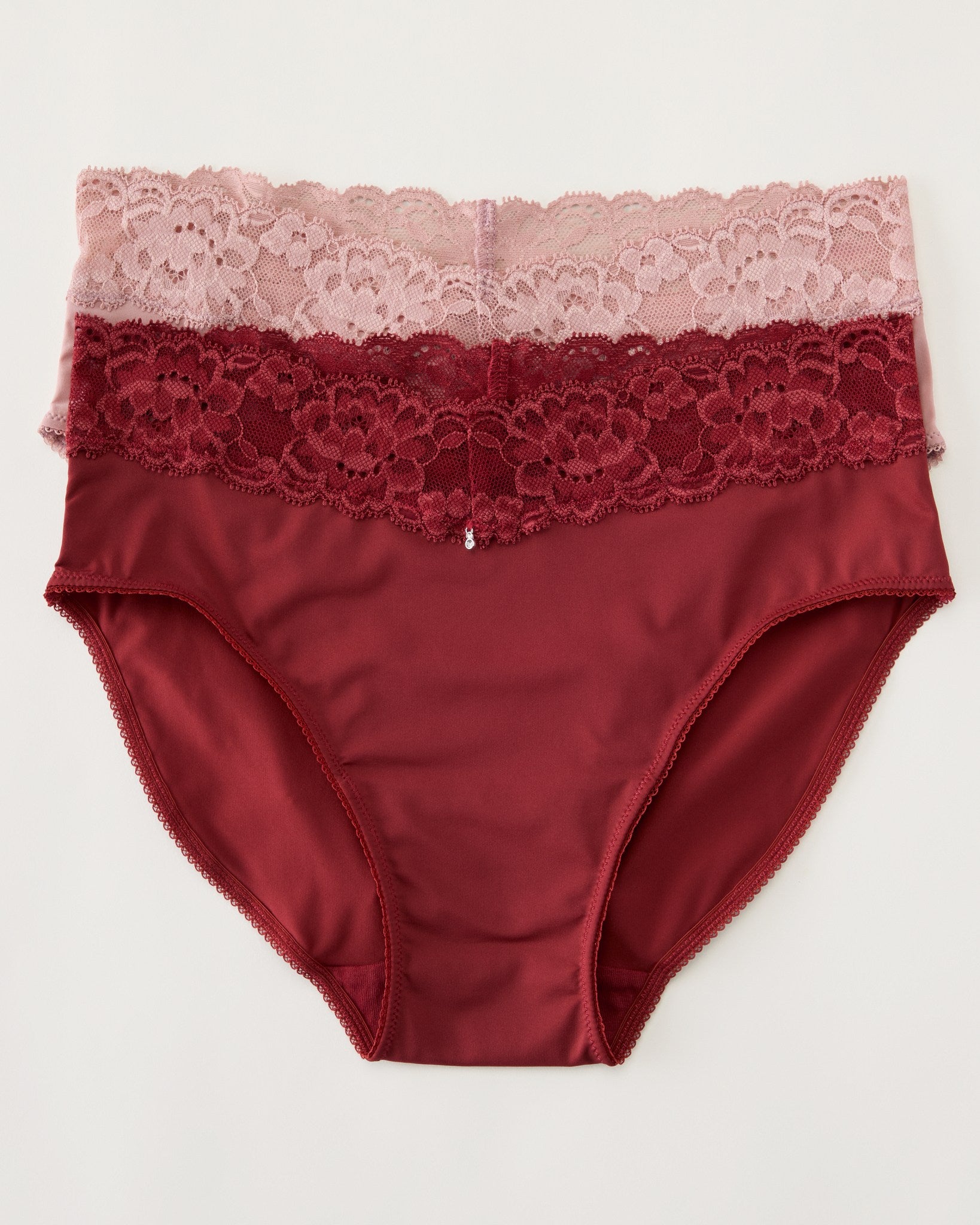 Chili/Ballet Pink 2 Pack $|& Montelle Brief - SOF Back