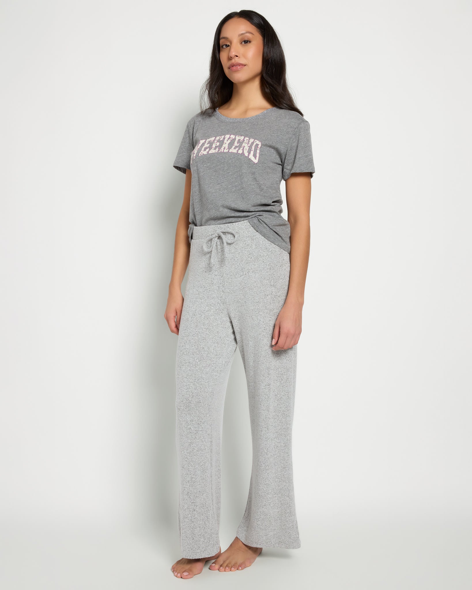 Heather Grey $|& SEAS Relaxed Sleep Tee - UGC On Fig