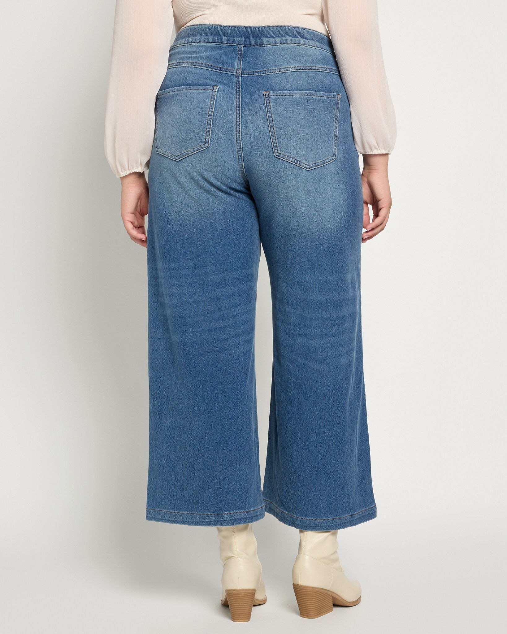 Bluebell $|& Bayeas Wide Leg Pajama Jean - SOF Back