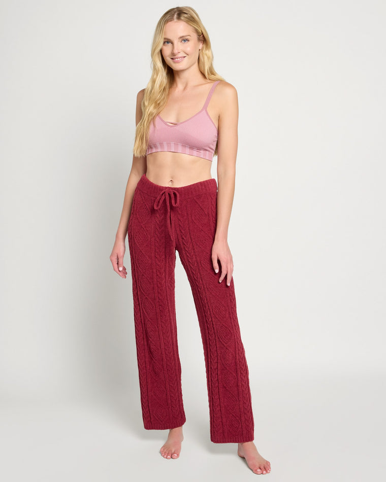 Port $|& PJ Salvage Cable Crew Lounge Pant - UGC On Fig
