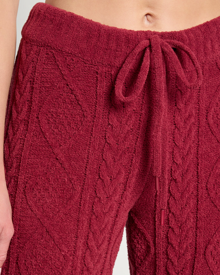 Port $|& PJ Salvage Cable Crew Lounge Pant - SOF Full Front