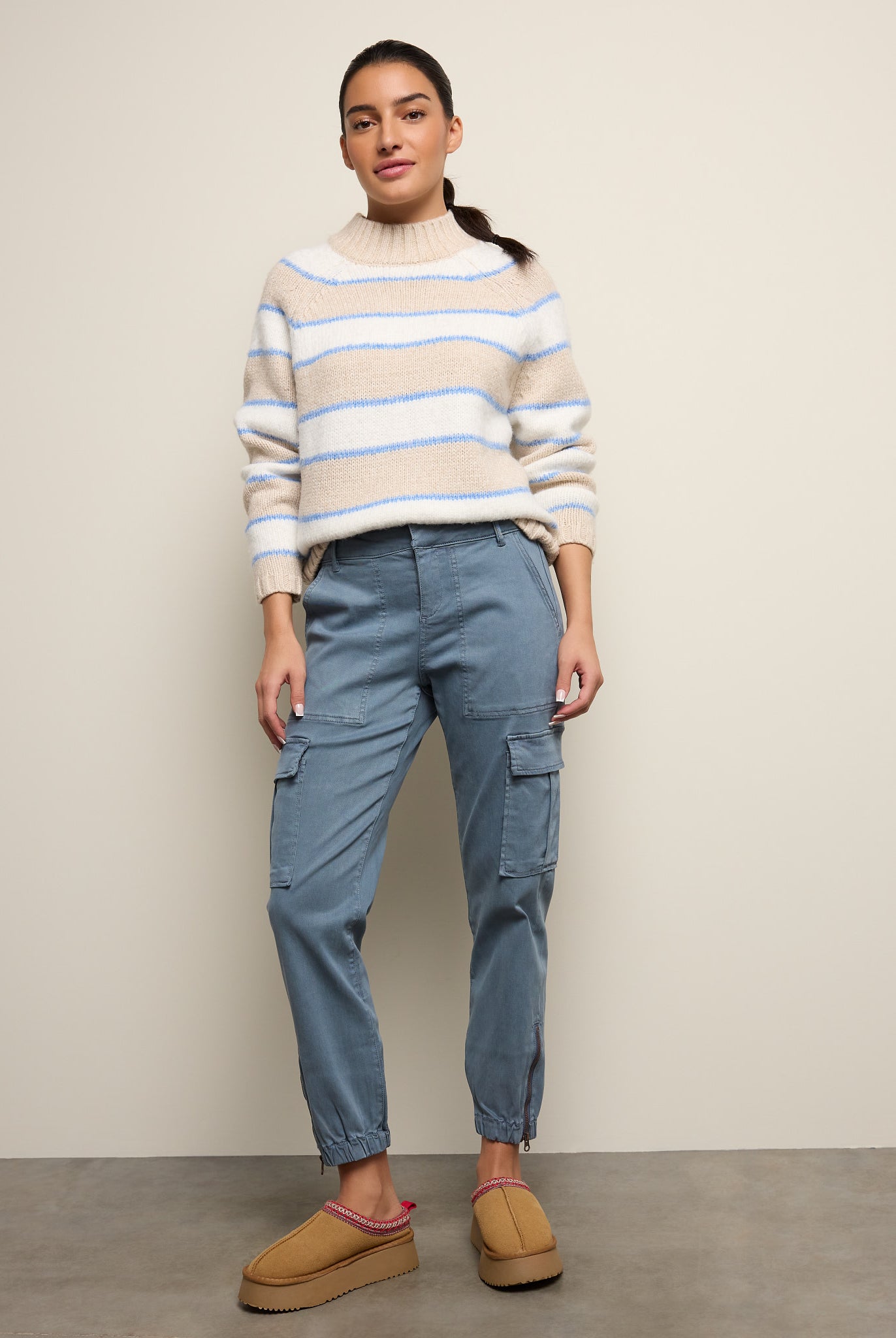 Slate $|& Herizon Niki Cargo Pant - UGC On Fig