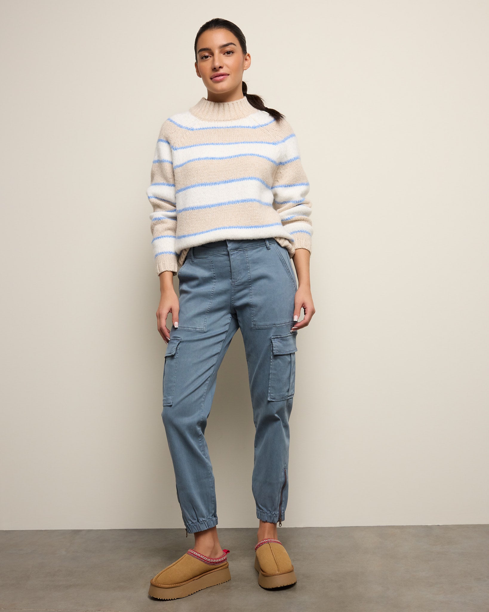 Slate $|& Herizon Niki Cargo Pant - UGC On Fig