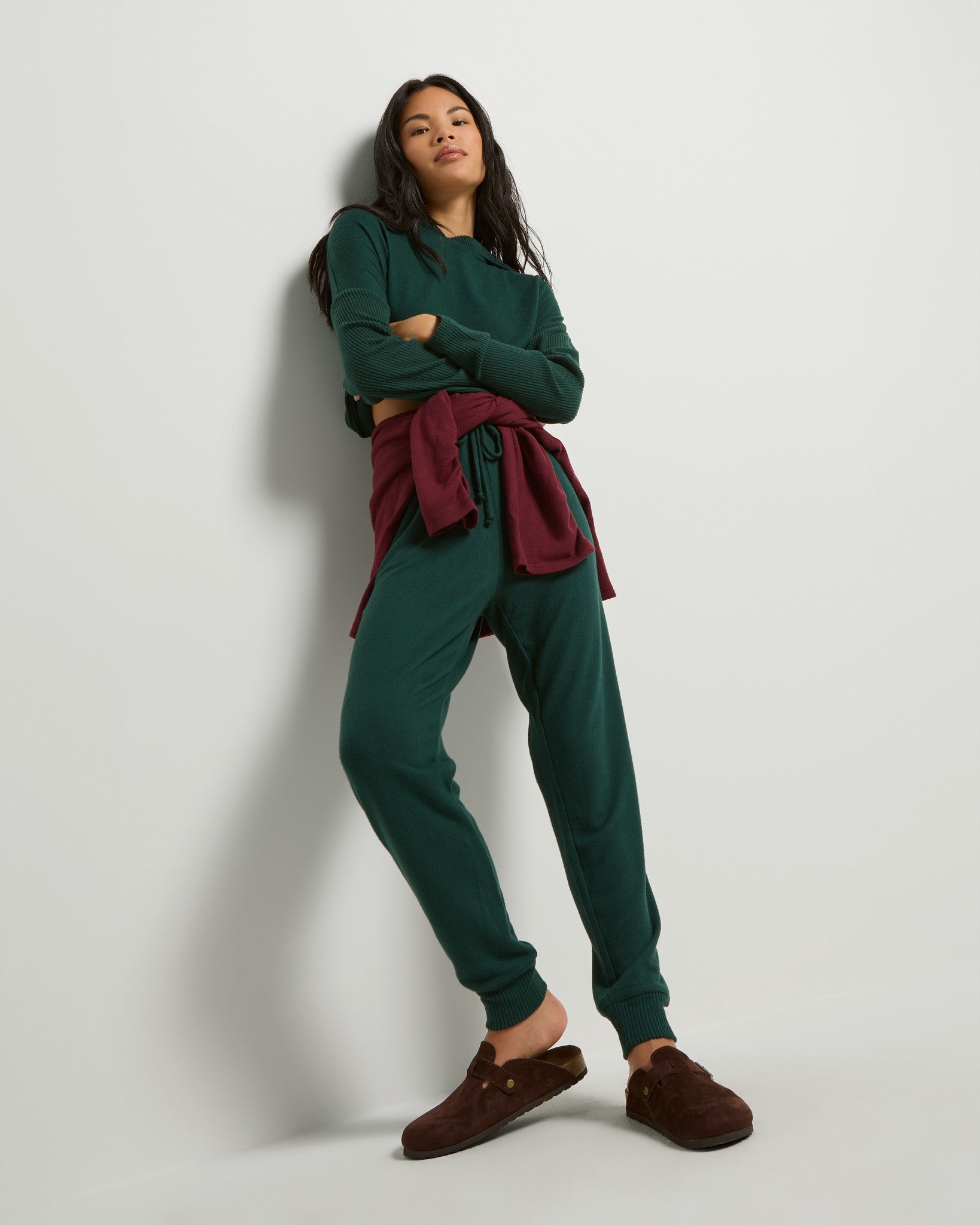 Hunter Green $|& SEAS Downtime Jogger - VOF Front