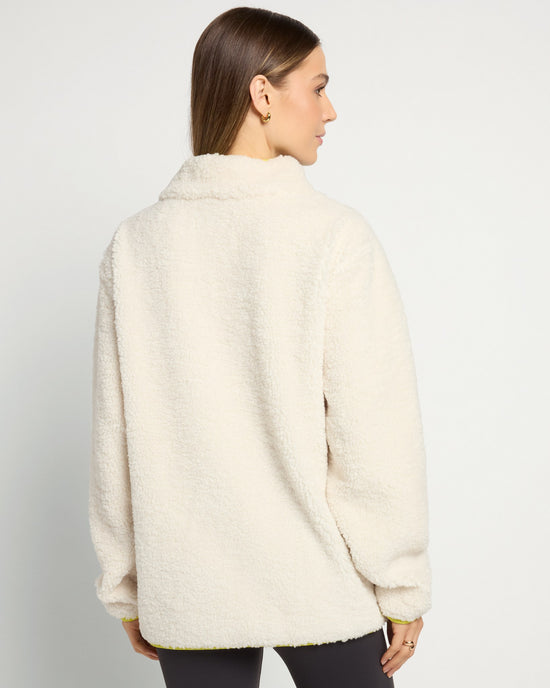 Oatmilk $|& Interval Big Bear ¼ Zip - SOF Back