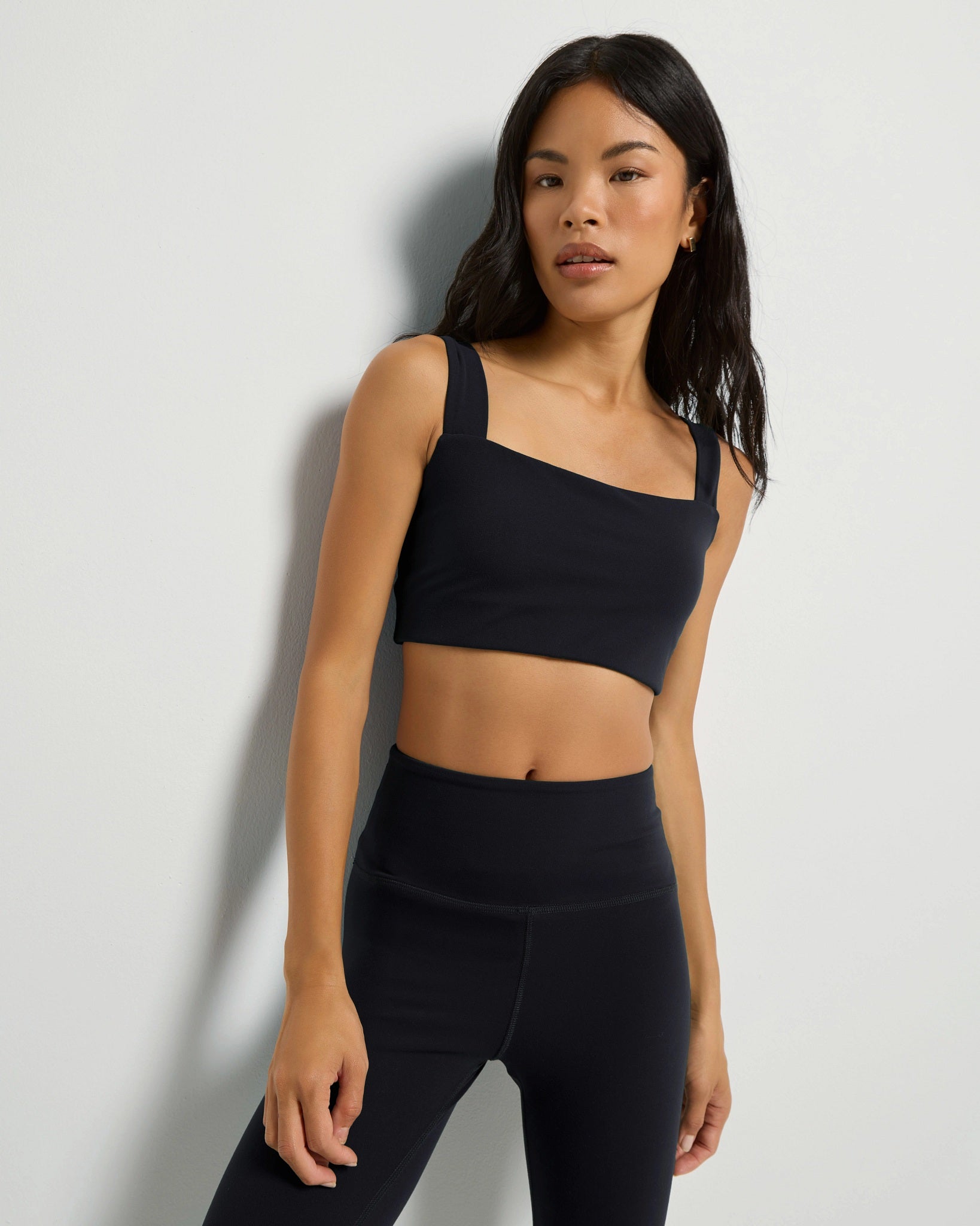 Black $|& Interval CloudLight Kick Off Bra - SOF Front