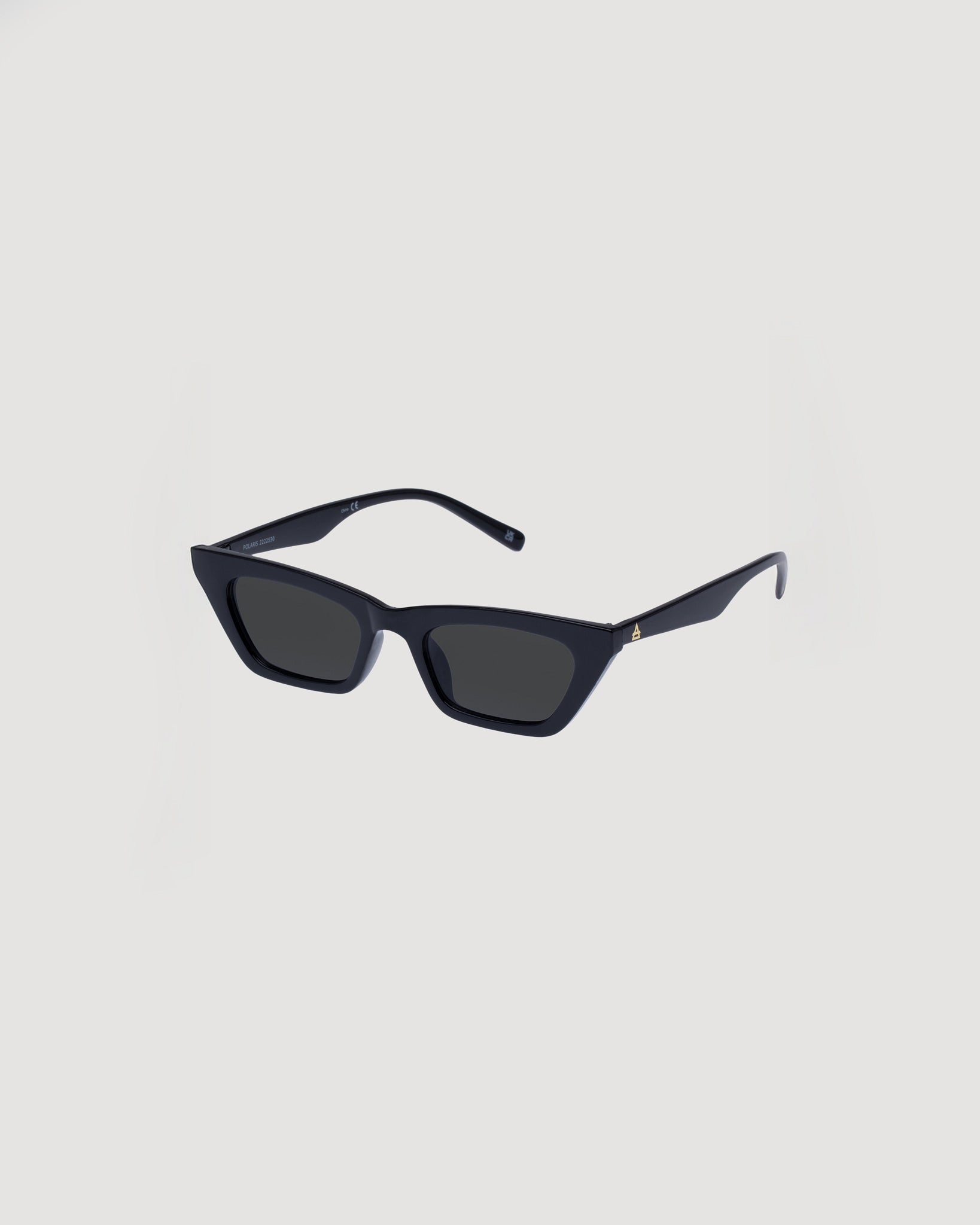 Black/Smoke $|& AIRE Polaris Sunglasses - SOF Full Front