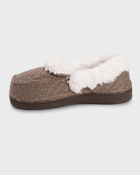 Taupe $|& MUK LUKS Anais Slipper - Hanger Front