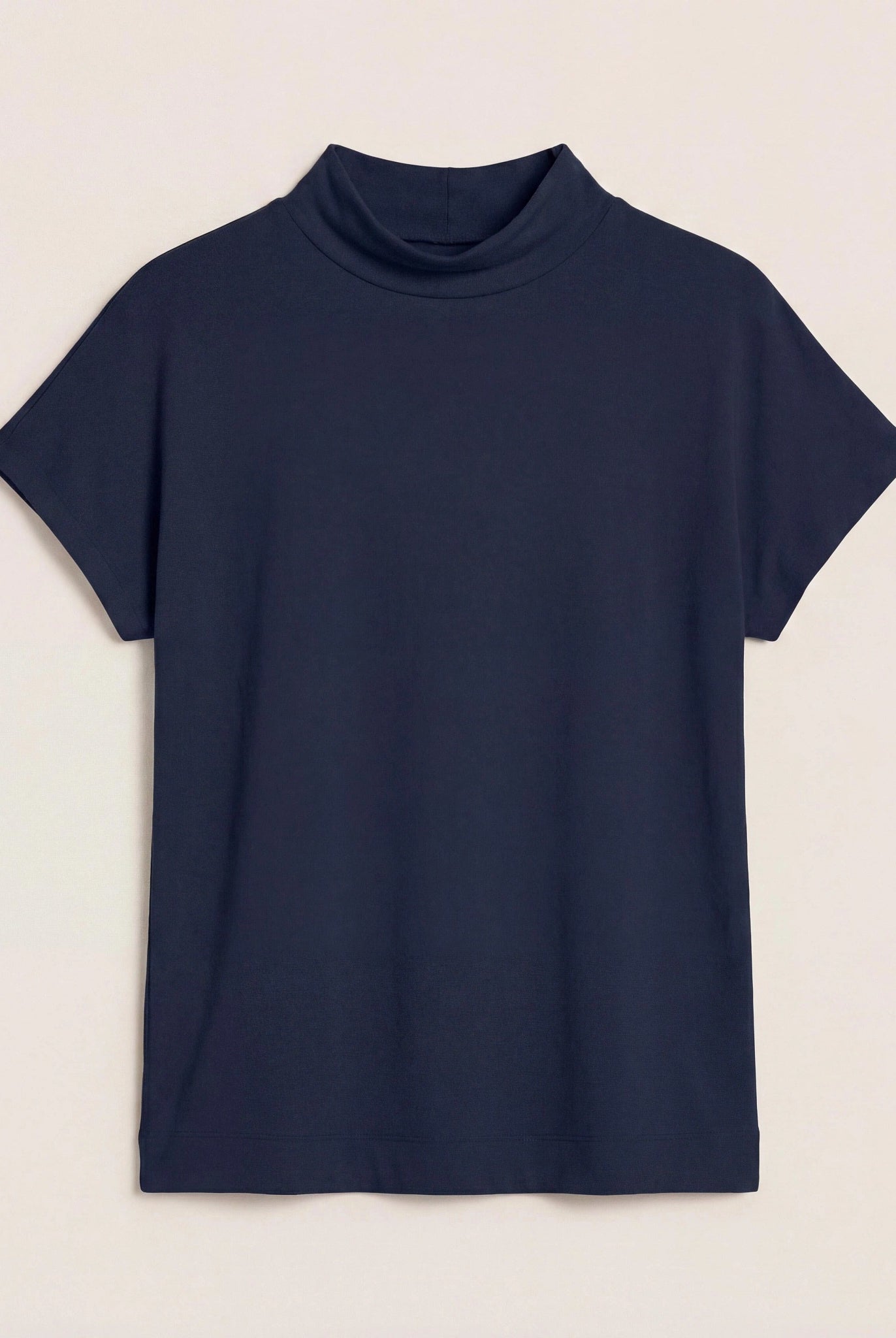 Mariner Midnight $|& SEAS Pier Funnel Neck Hacci Tee - Hanger Detail
