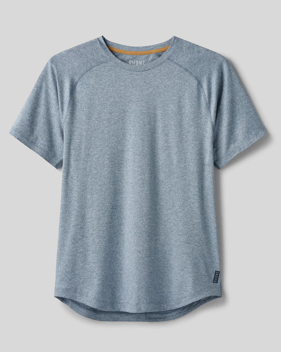 Stone Blue Heather $|& Rhone Atmosphere Tee - Hanger Back