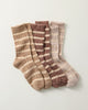 Amber Crew Socks 3 Pack