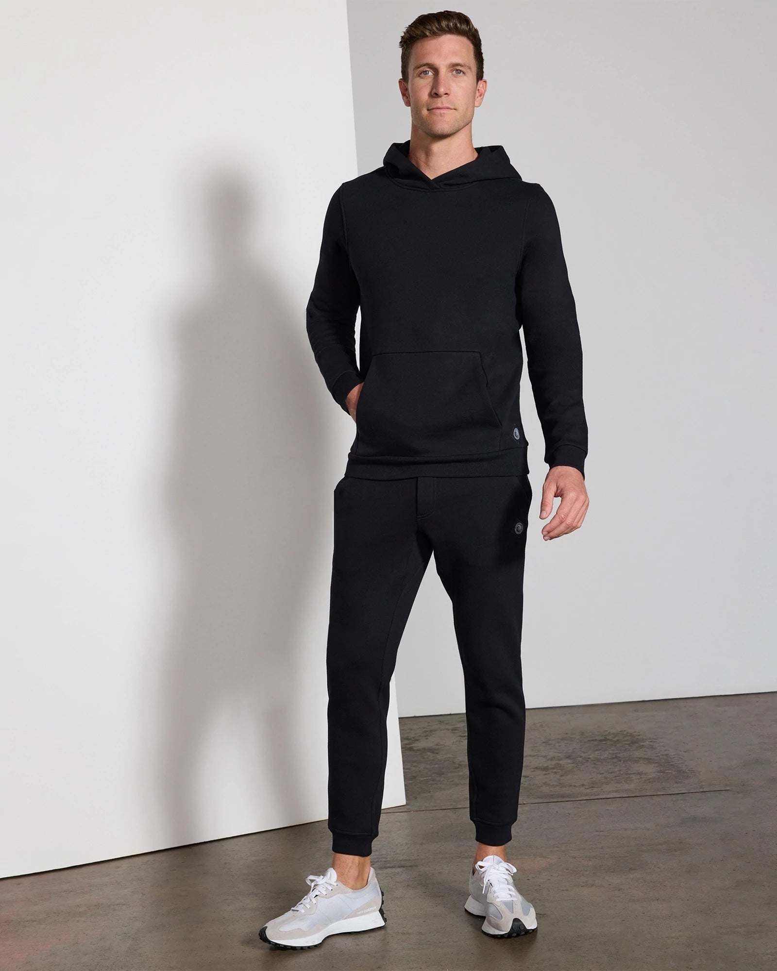 Black $|& MPG Sport The Comfort Men'S Hoodie - VOF Detail