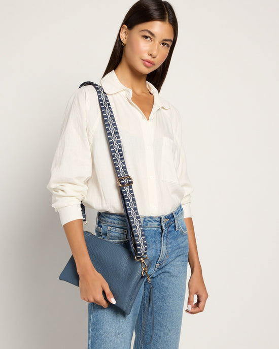 Slate Blue $|& Jen & Co. Izzy Crossbody - UGC On Fig