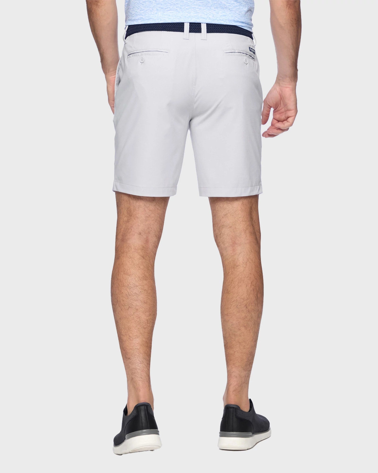 Light Grey $|& Flag & Anthem Pivot Performance Short - 8 Inch - Hanger Side
